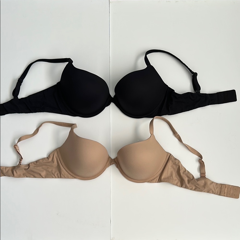 Two SKIMS Push-Up Bras